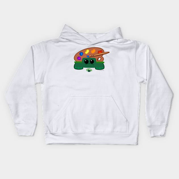 Tortil™ Artist Kids Hoodie by skrbly